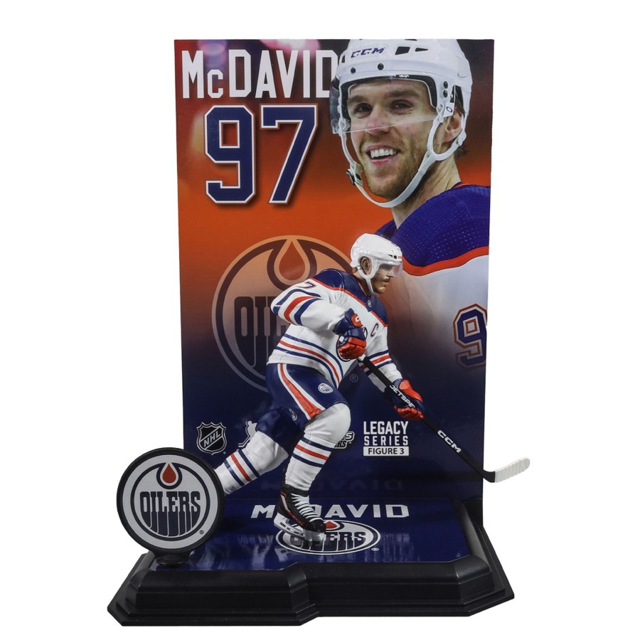 Sports McFarlane's SportsPicks | Connor Mcdavid (Edmonton Oilers) W/Gold Label & Chase Bundle (3) 7" Figures