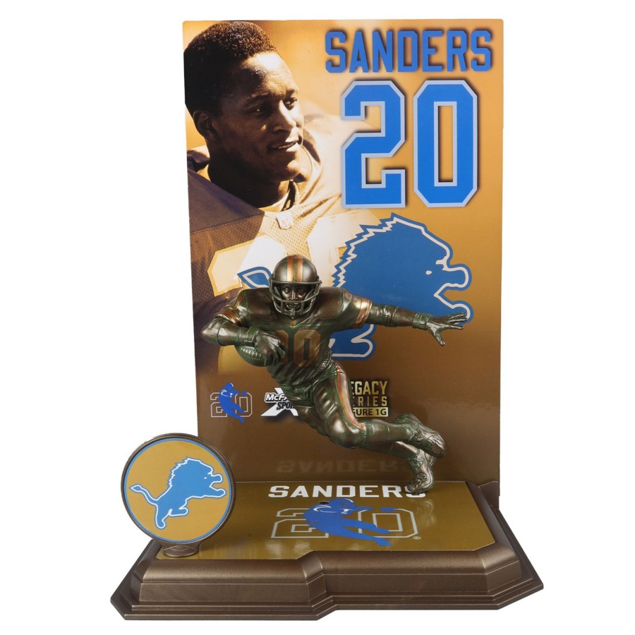 Sports McFarlane's SportsPicks | Barry Sanders Bronze (Detroit Lions) Gold Label Nfl Factory Sealed Case (6)