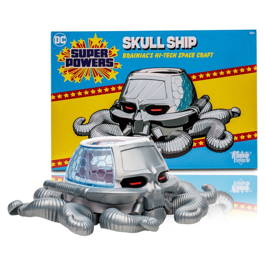 Dc Multiverse DC Super Powers | Skull Ship: Brainiac'S Hi-Tech Space Craft (Dc Super Powers) Vehicle (Pre-Order Ships April)