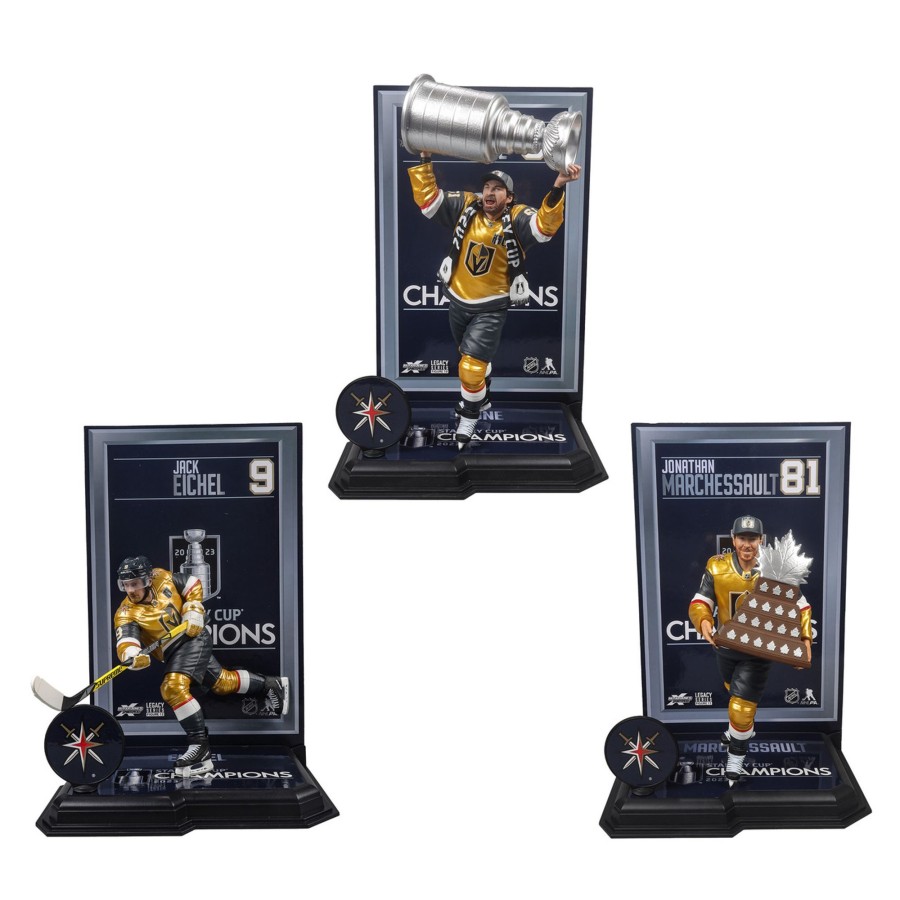 Sports McFarlane's SportsPicks | Vegas Golden Knights Stanley Cup Champions Nhl Legacy Series #10-12 Bundle (3) 7" Figures (Pre-Order Ships March)