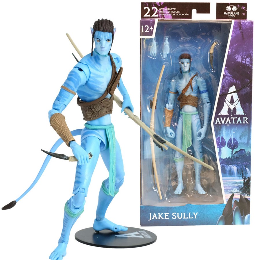 Movies & Tv Avatar Movie Collectible Figures | Jake Sully (Avatar Movie) 7" Figure