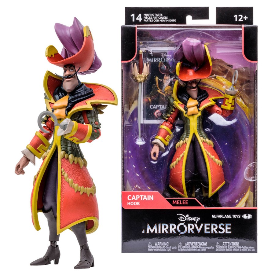 Gaming Disney Mirrorverse | Captain Hook (Disney Mirrorverse) W3 7" Figure