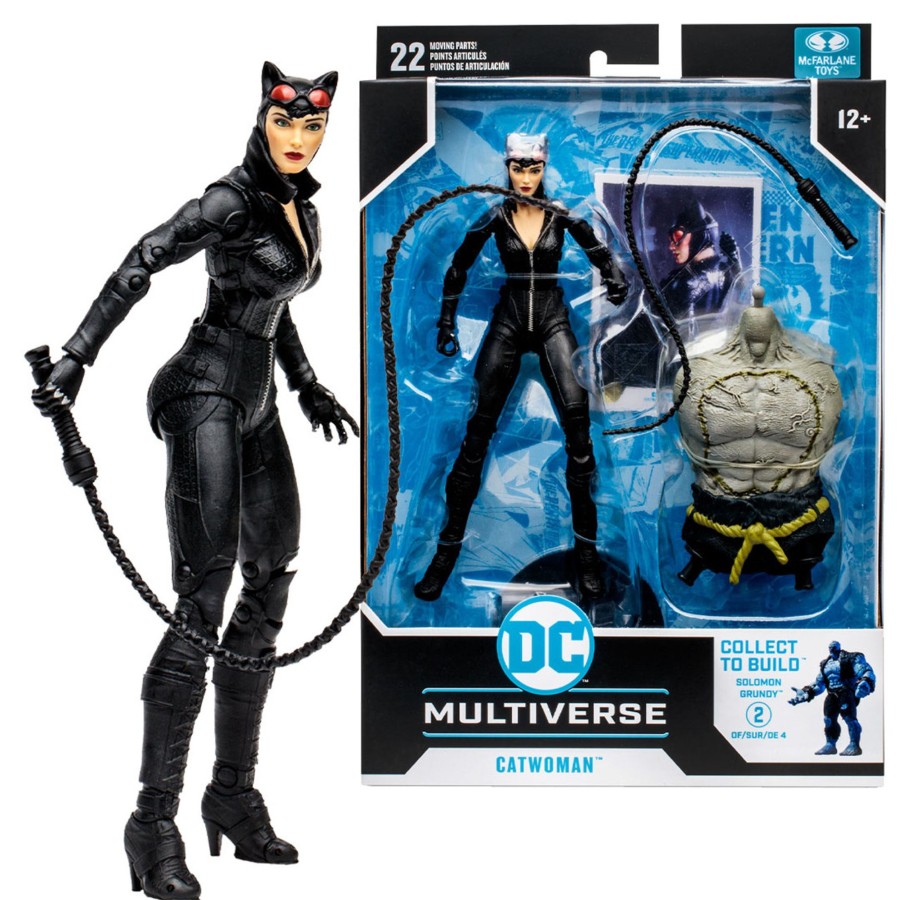 Gaming DC Multiverse | Catwoman (Batman: Arkham City) 7" Build-A-Figure