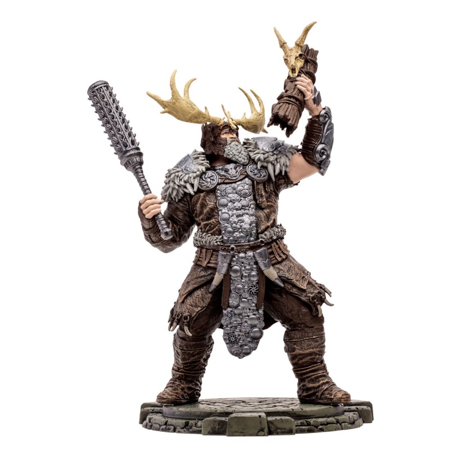 Gaming Diablo IV | Landslide Druid: Common (Diablo Iv) 1:12 Posed Figure