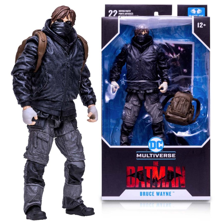 Movies & Tv DC Multiverse | Bruce Wayne Drifter (The Batman) 7" Figure