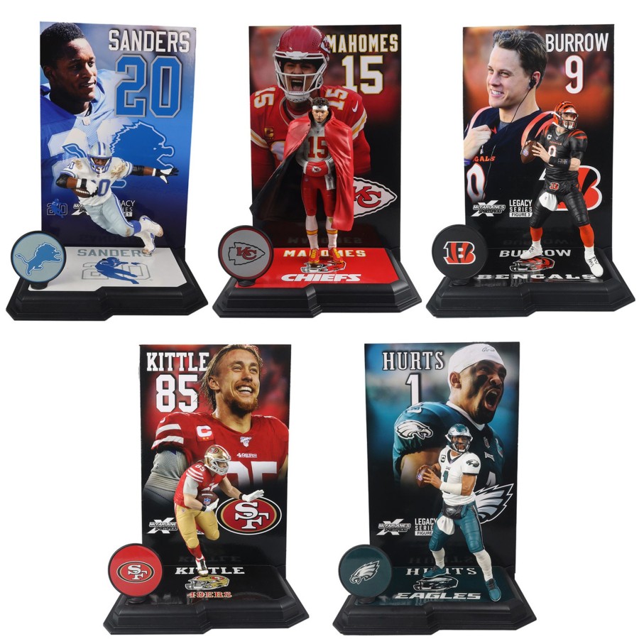 Sports McFarlane's SportsPicks | Nfl Legacy Series #1-5 Bundle (5) 7" Figures