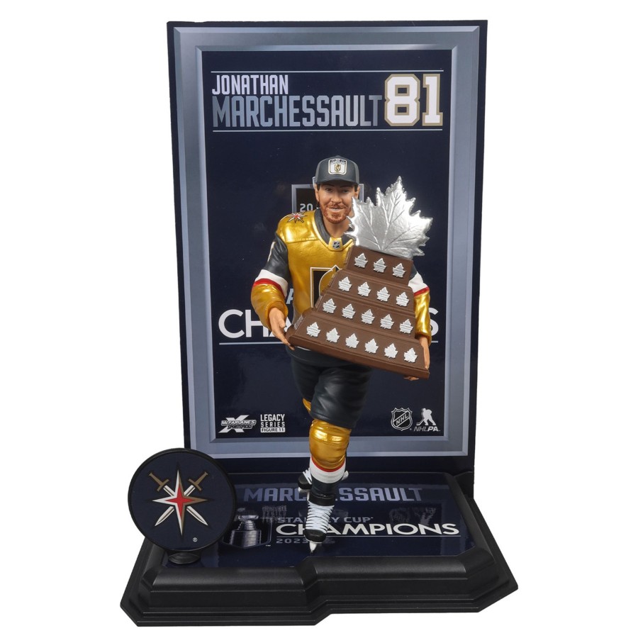 Sports McFarlane's SportsPicks | Jonathan Marchessault W/Conn Smythe Trophy & Stanley Cup (Vegas Golden Knights) Nhl 7" Figure Mcfarlane'S Sportspicks (Pre-Order Ships March)