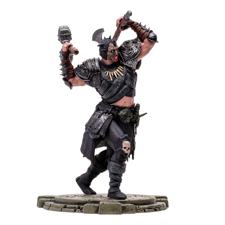 Gaming Diablo IV | Death Blow Barbarian: Common (Diablo Iv) 1:12 Posed Figure