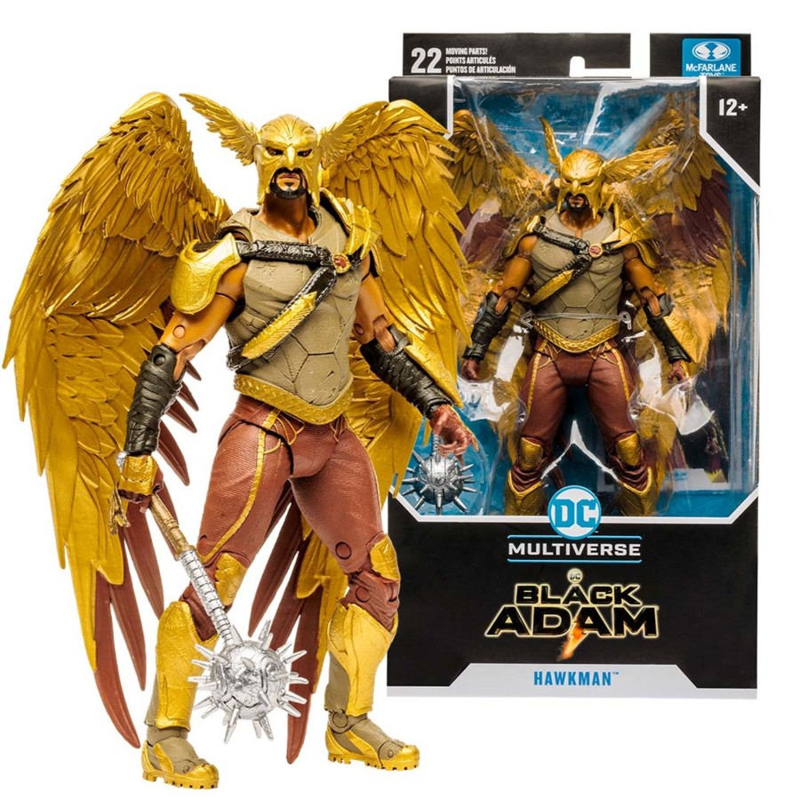 Movies & Tv DC Multiverse | Hawkman (Black Adam Movie) 7" Figure