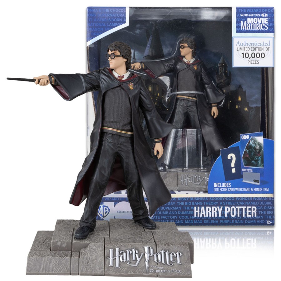 Movies & Tv Movie Maniacs: WB 100 Wb 100 | Harry Potter (Wb 100: Movie Maniacs) 6" Posed Figure