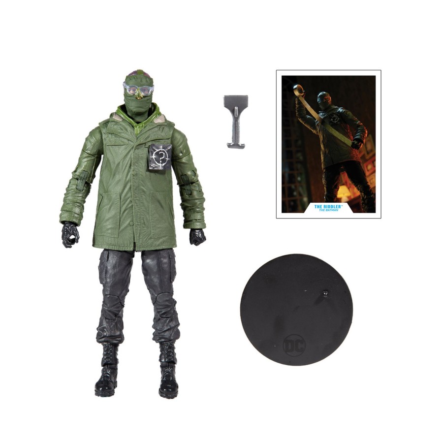 Movies & Tv DC Multiverse | The Riddler (The Batman) 7" Figure