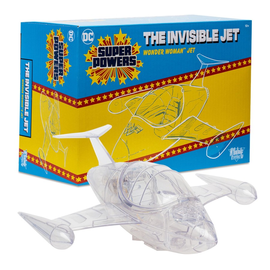 Dc Multiverse DC Super Powers | The Invisible Jet (Dc Super Powers) Vehicle