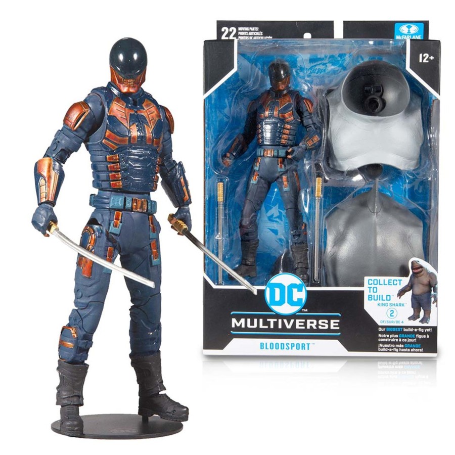 Movies & Tv DC Multiverse | Bloodsport The Suicide Squad (Dc Multiverse) 7" Figure