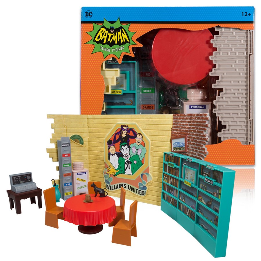 Movies & Tv Batman Classic TV Series | Villains Lair (Dc Retro: Batman 66) Playset