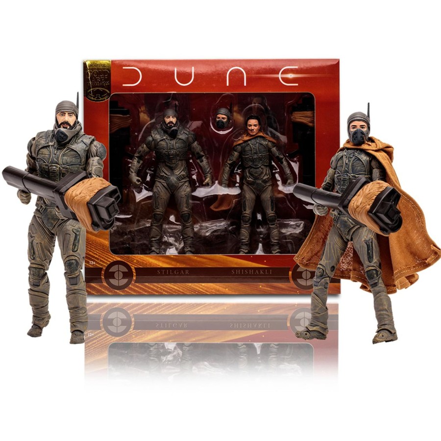 Movies & Tv Dune | Stilgar & Shishakli (Dune: Part Two) Gold Label Exclusive 2-Pack 7" Figures