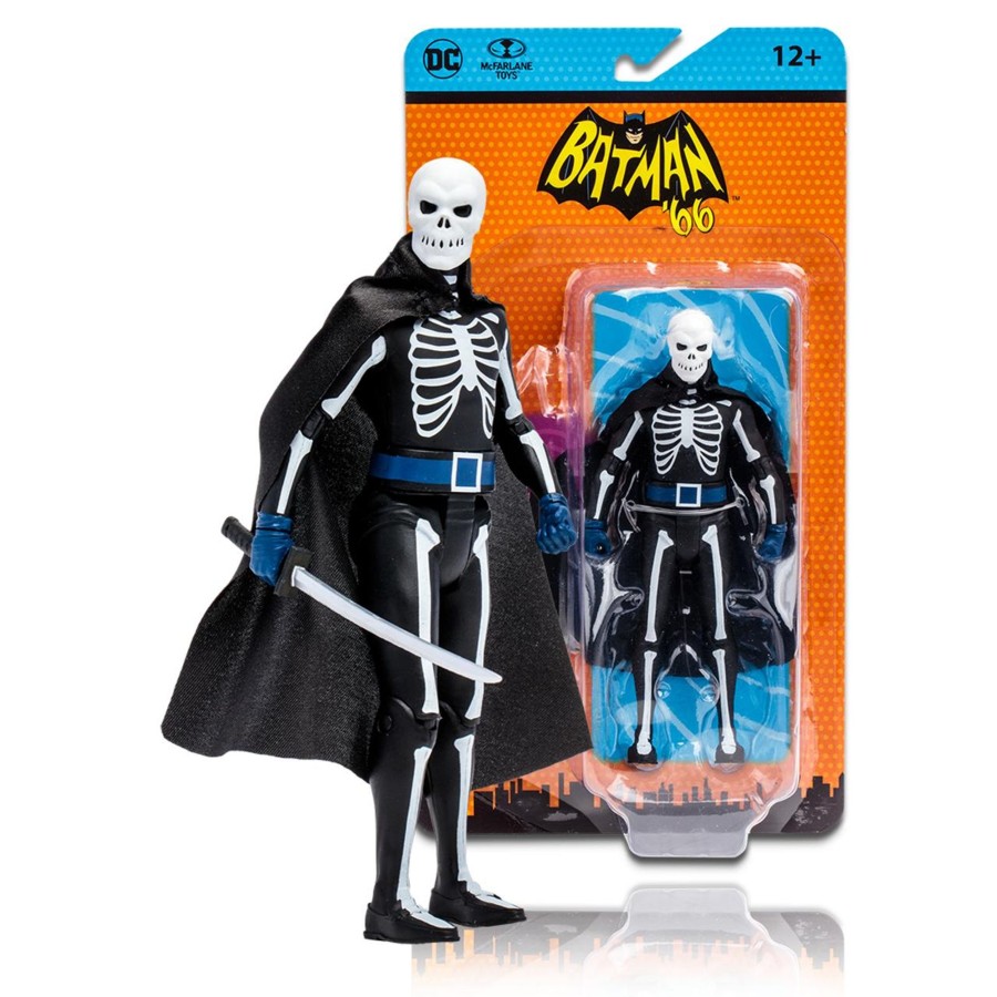 Movies & Tv Batman Classic TV Series | Lord Death Man (Dc Retro: Batman 66 Comic) 6" Figure