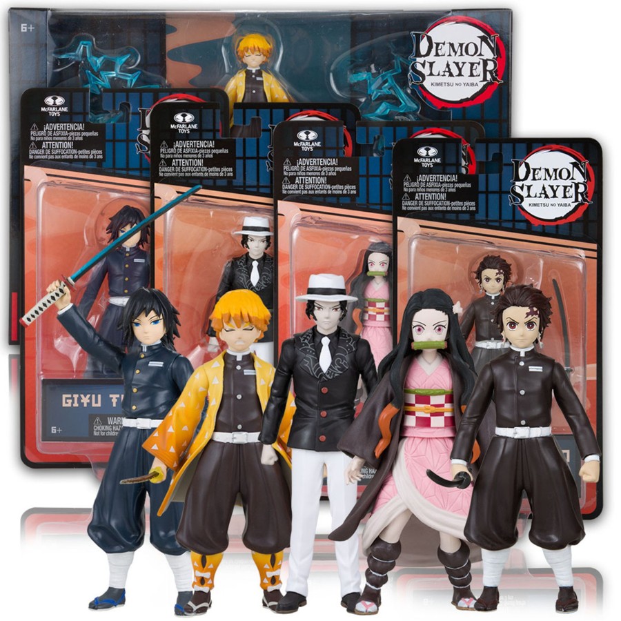 Anime Demon Slayer | Demon Slayer Bundle (5) 5" Figures