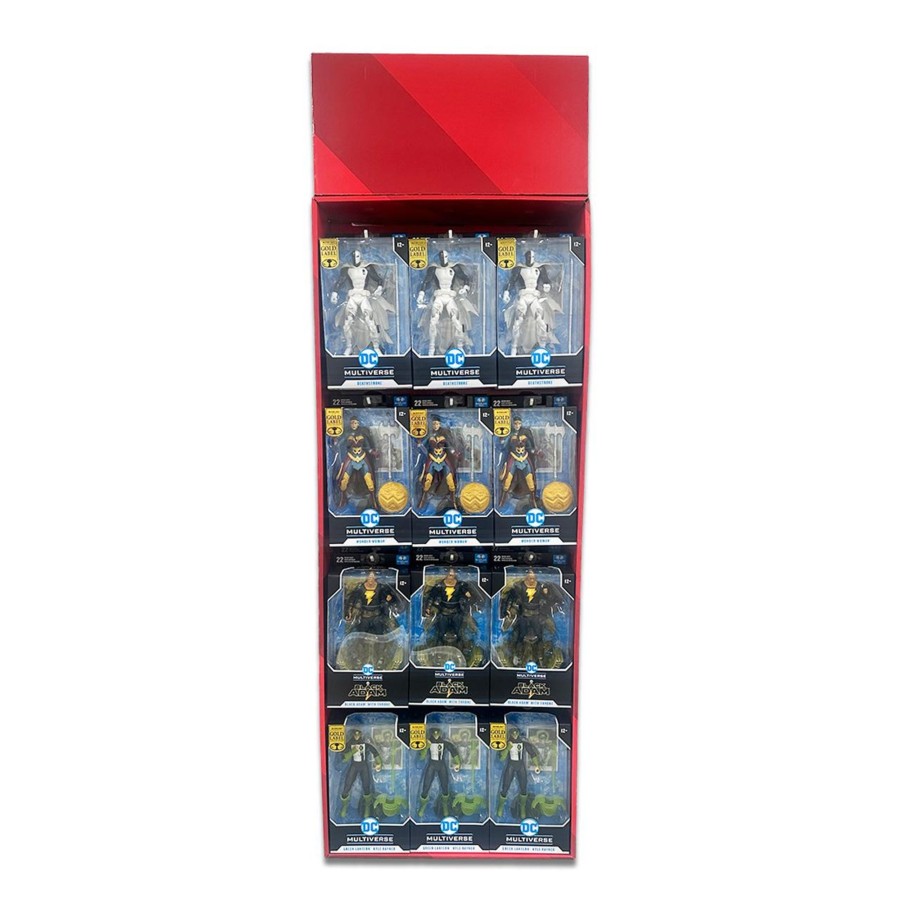 Dc Multiverse DC Multiverse | Dc Multiverse Gold Label End Cap Display (24Pc 7" Figures) Factory Sealed