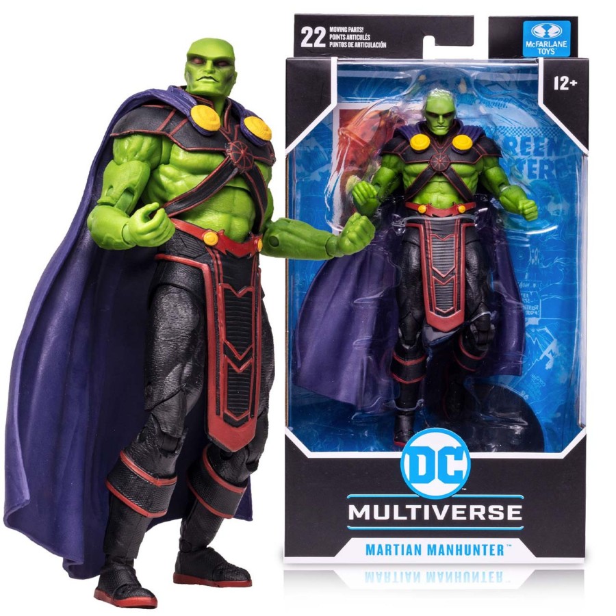 & More... DC Multiverse | Martian Manhunter (Dc Rebirth) 7" Figure