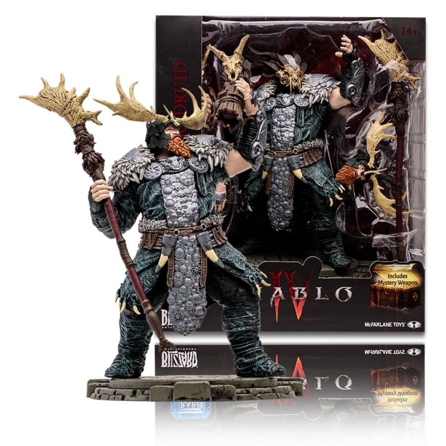 Gaming Diablo IV | Tornado Druid: Rare (Diablo Iv) 1:12 Posed Figure