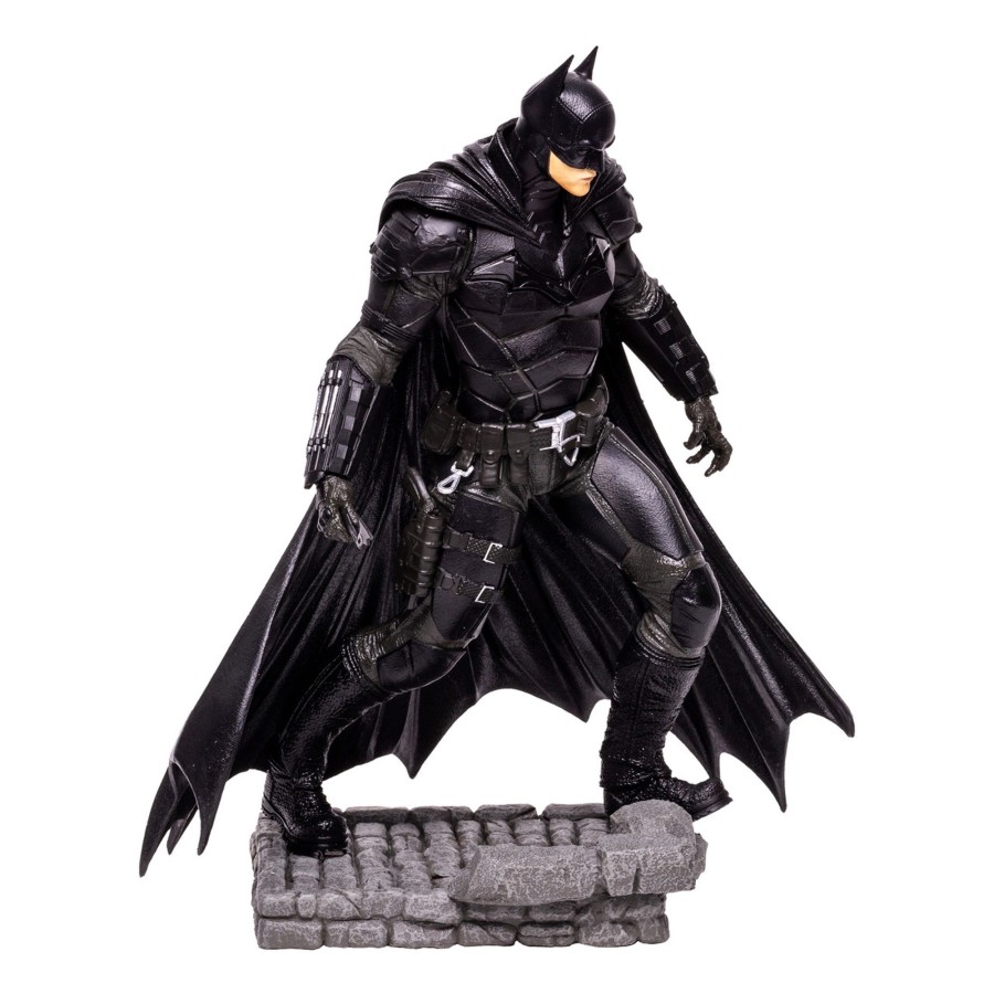 Movies & Tv DC Multiverse | Batman (The Batman) 12" Pvc Statue