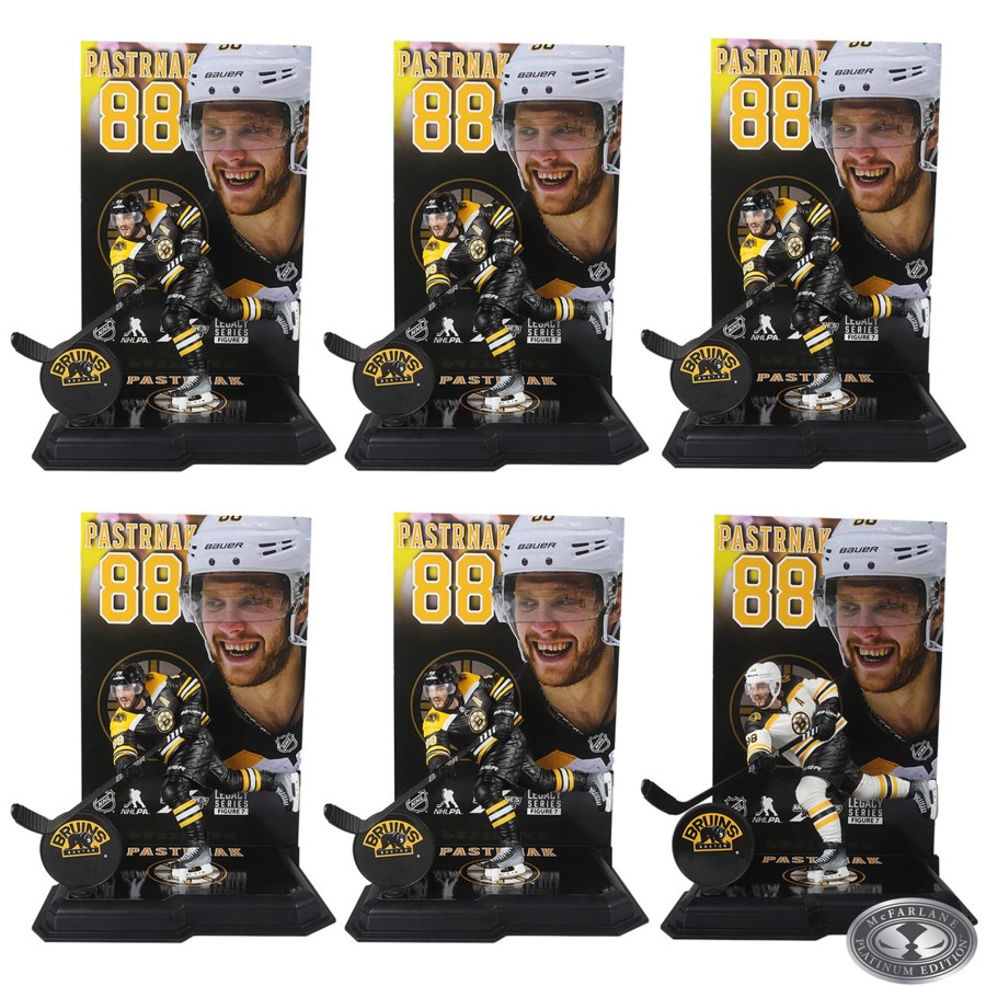 Sports McFarlane's SportsPicks | David Pastrnak (Boston Bruins) Nhl Factory Sealed Case (6) W/Chase