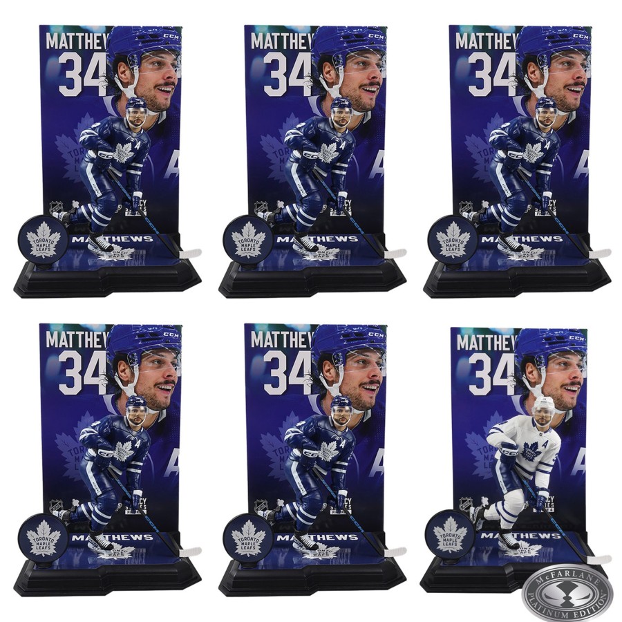 Sports McFarlane's SportsPicks | Auston Matthews (Toronto Maple Leafs) Nhl Factory Sealed Case (6) W/Chase