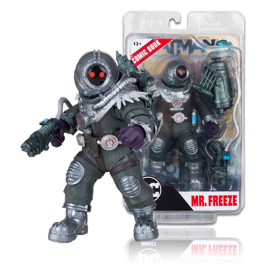 Comics Page Punchers | Mr.Freeze W/Batman Fighting The Frozen Comic (Dc Page Punchers) 7" Figure