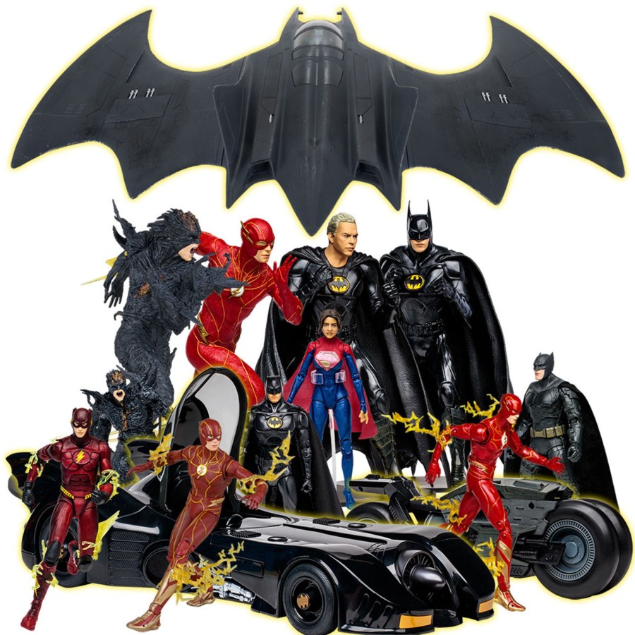 Movies & Tv DC Multiverse | The Flash Movie Mega Bundle (14 Pc) With Mts Exclusives