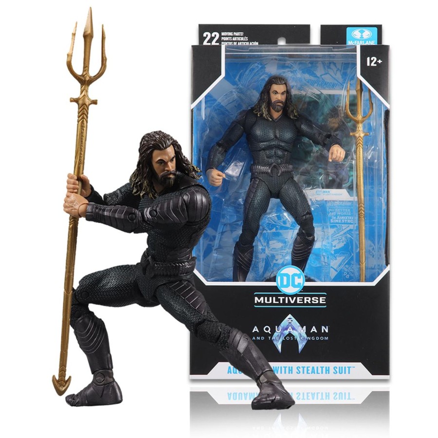 Movies & Tv DC Multiverse | Aquaman W/Stealth Suit (Aquaman And The Lost Kingdom) 7" Figure