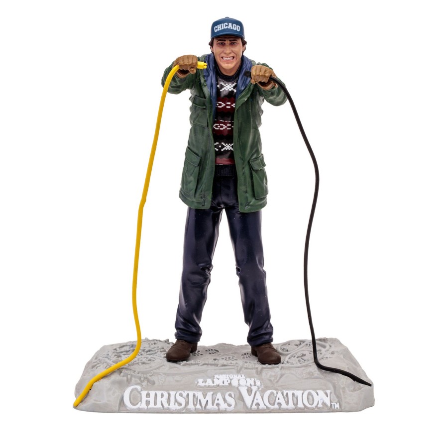 Movies & Tv Movie Maniacs: WB 100 Wb 100 | Clark Griswold In Christmas Vacation (Wb 100: Movie Maniacs) 6" Posed Figure