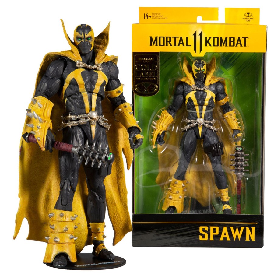 Comics Mortal Kombat | Spawn (Curse Of Apocalypse) Gold Label 7" Figure