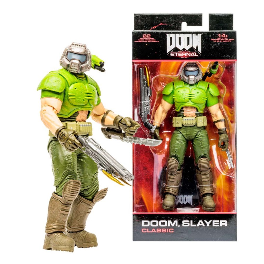 Gaming Doom | Doom Slayer Classic (Doom) 7" Figure Mcfarlane Toys Store Exclusive