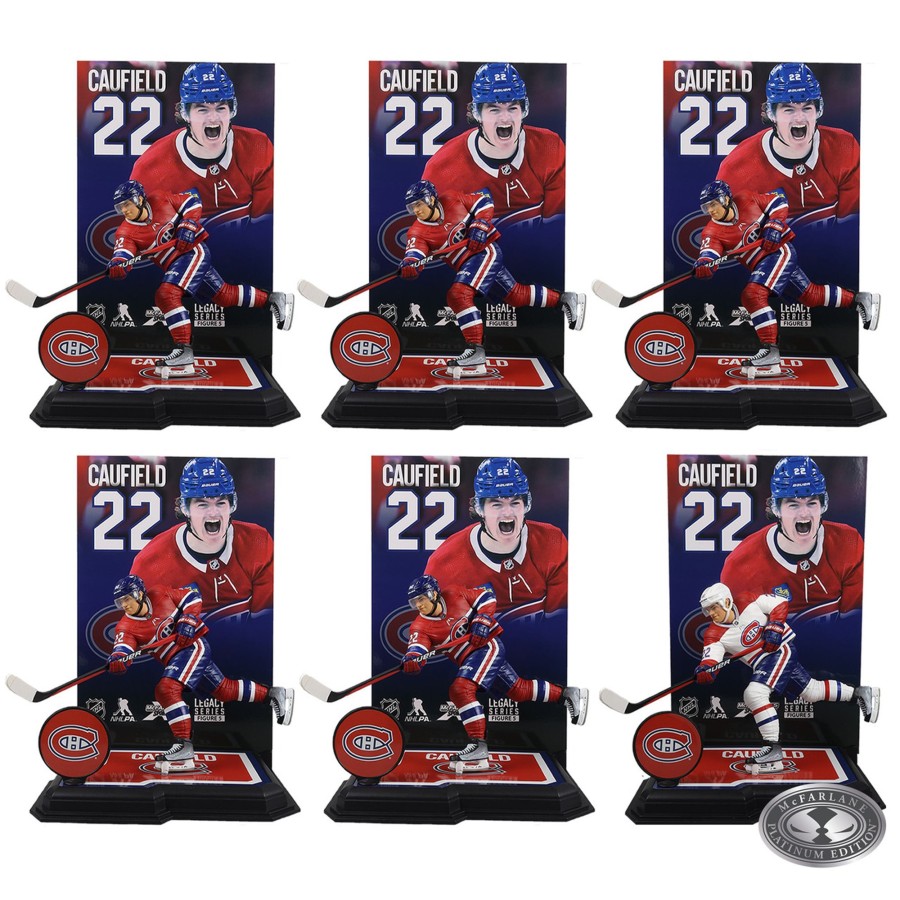 Sports McFarlane's SportsPicks | Cole Caufield (Montreal Canadiens) Nhl Factory Sealed Case (6) W/Chase