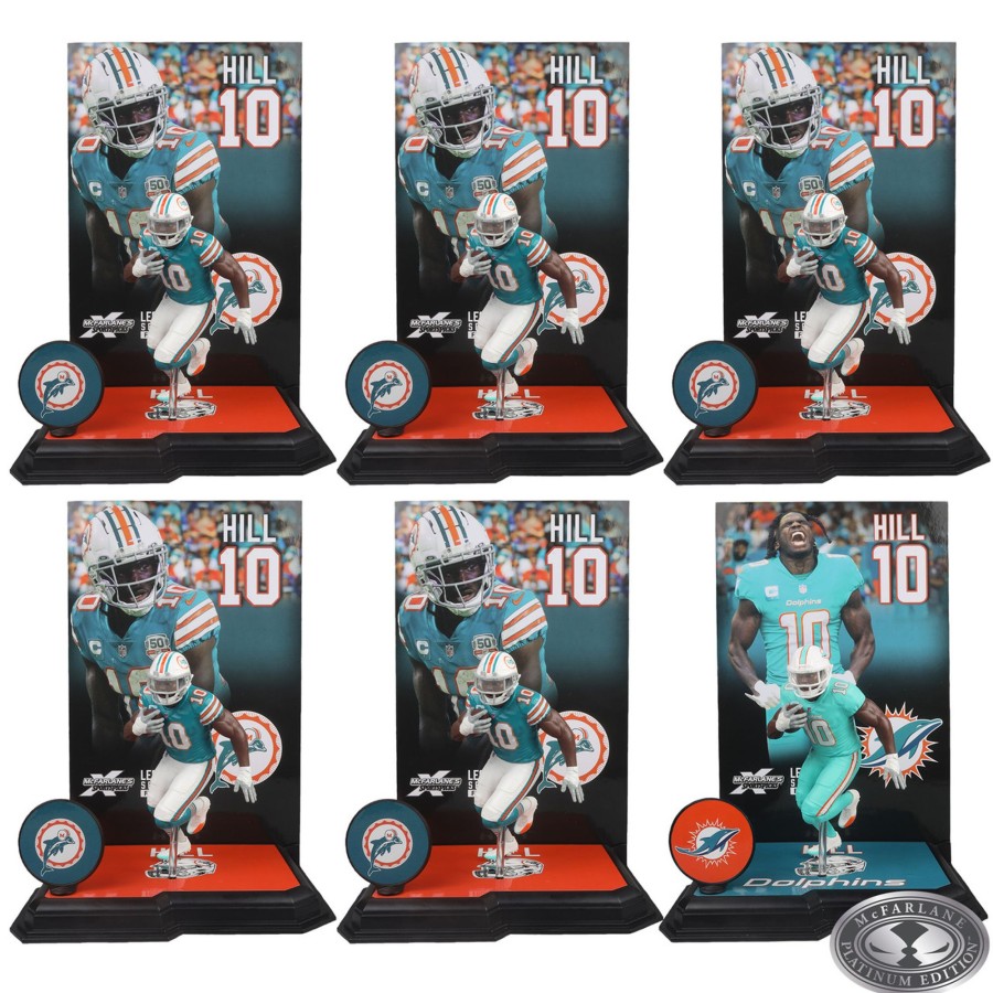 Sports McFarlane's SportsPicks | Tyreek Hill (Miami Dolphins) Nfl Factory Sealed Case (6) W/Chase