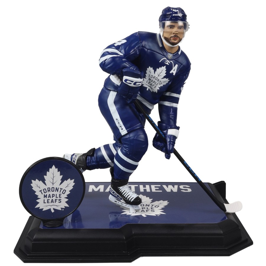 Sports McFarlane's SportsPicks | Auston Matthews (Toronto Maple Leafs) Nhl 7" Figure Mcfarlane'S Sportspicks