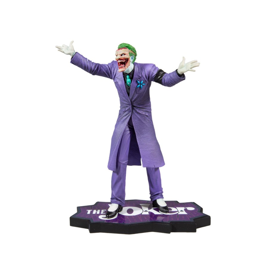 Dc Multiverse DC Direct | The Joker Purple Craze: The Joker By Greg Capullo 1:10 Resin Statue