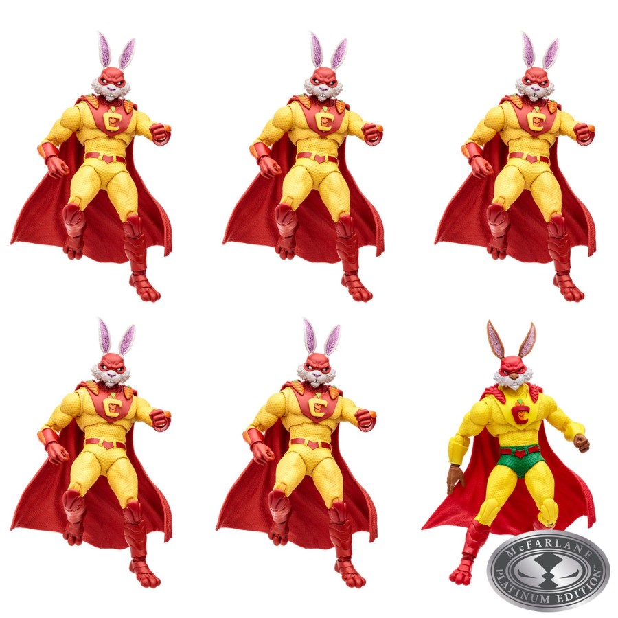 Dc Multiverse DC Multiverse | Captain Carrot (Justice League Incarnate) Mcfarlane Collector Edition Factory Sealed Case (6)