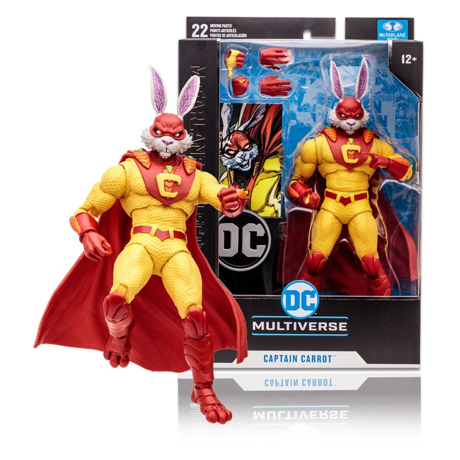 Dc Multiverse DC Multiverse | Captain Carrot (Justice League Incarnate) Mcfarlane Collector Edition Factory Sealed Case (6)