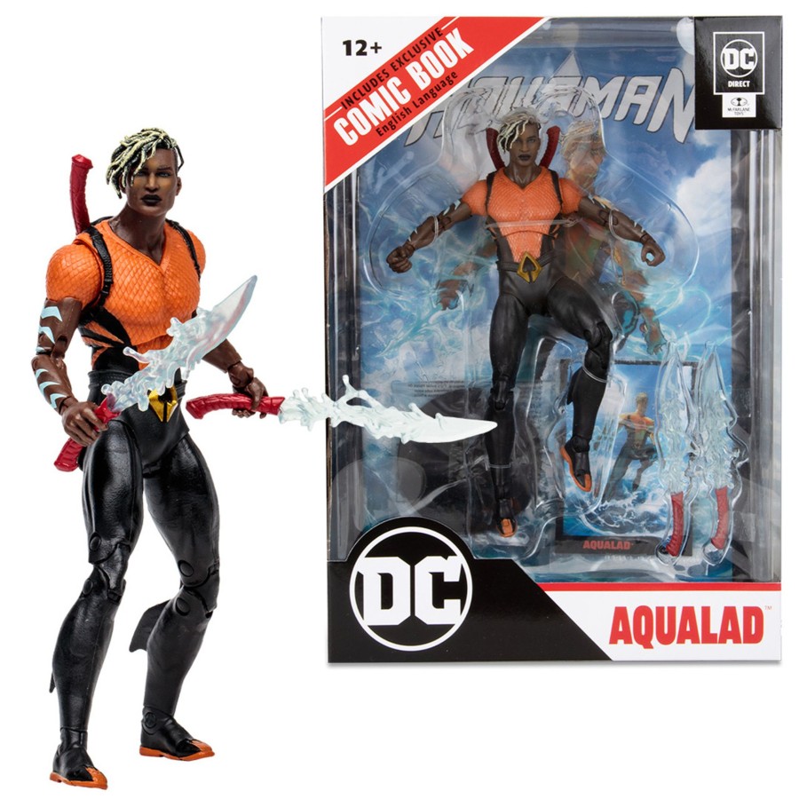 Comics Page Punchers | Aqualad W/Aquaman Comic (Dc Page Punchers) 7" Figure