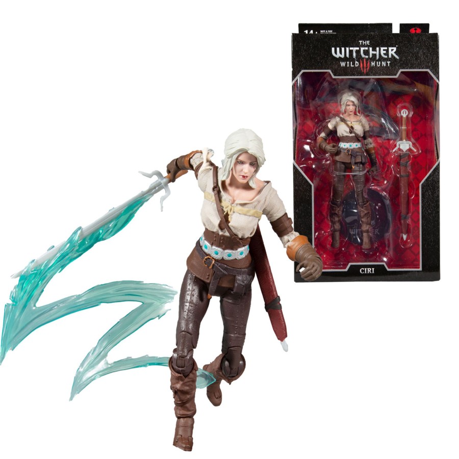 Gaming The Witcher | Ciri (The Witcher 3: Wild Hunt) 7" Figure