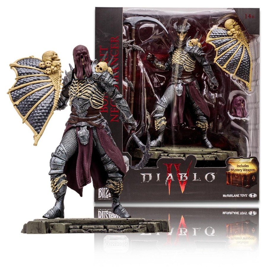 Gaming Diablo IV | Bone Spirit Necromancer: Common (Diablo Iv) 1:12 Posed Figure