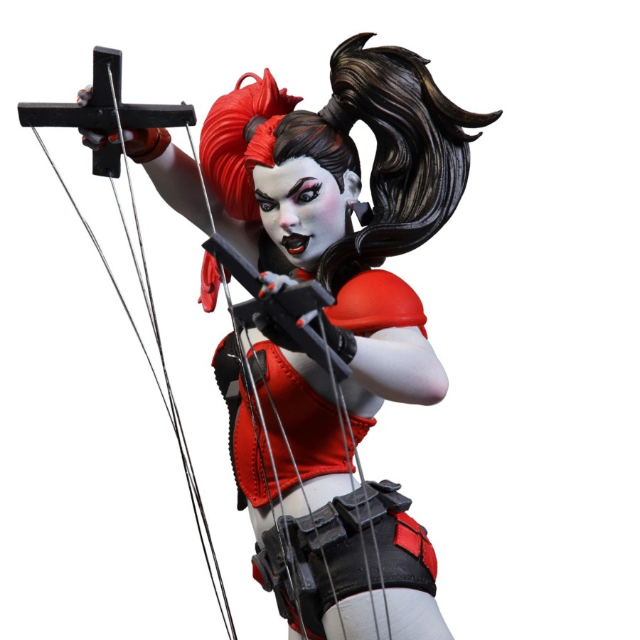 Dc Multiverse DC Direct | Harley Quinn: Red White & Black-Harley Quinn 1:10 Resin Statue By Emanuela Lupacchino