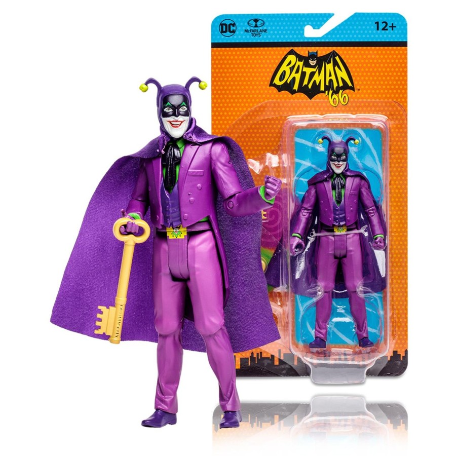 Movies & Tv Batman Classic TV Series | The Joker (Dc Retro: Batman 66 Comic) 6" Figure