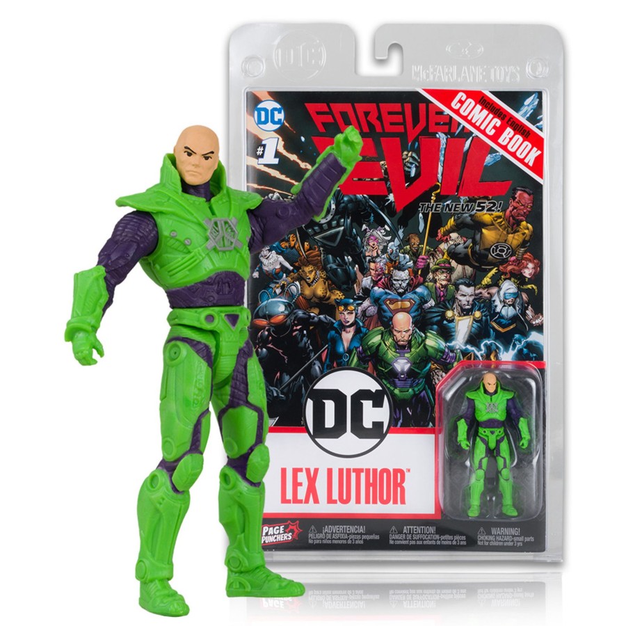 Comics Page Punchers | Lex Luthor W/Forever Evil Comic (Page Punchers) 3" Figure