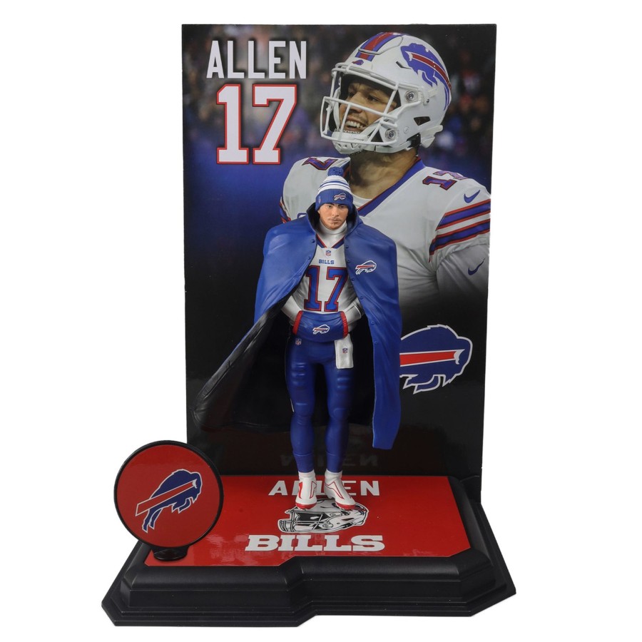 Sports McFarlane's SportsPicks | Josh Allen (Buffalo Bills) Nfl 7" Figure Mcfarlane'S Sportspicks