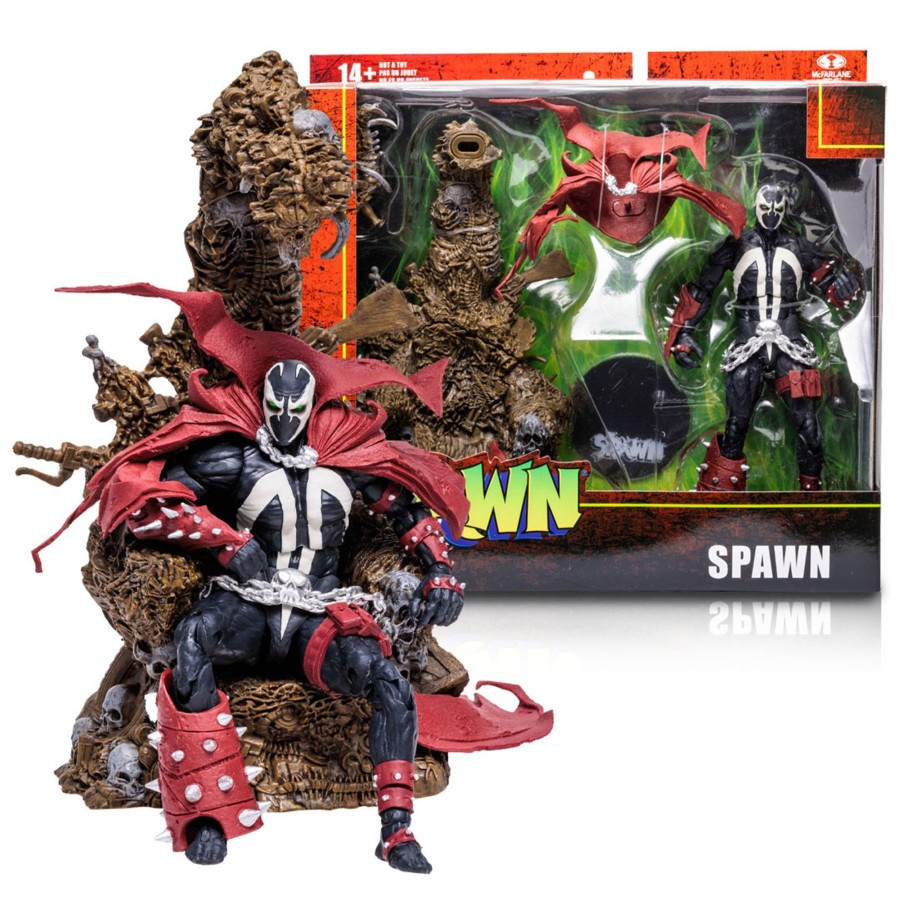 & More... Spawn | Spawn Throne Deluxe Set 7" Figure