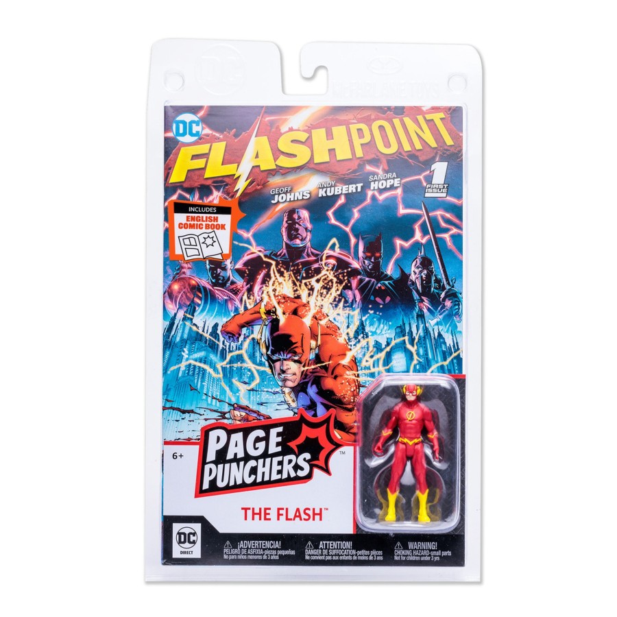 Comics Page Punchers | The Flash W/Comic (Dc Page Punchers) 3" Figure