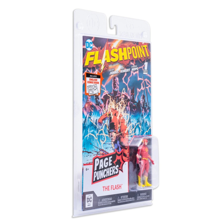 Comics Page Punchers | The Flash W/Comic (Dc Page Punchers) 3" Figure