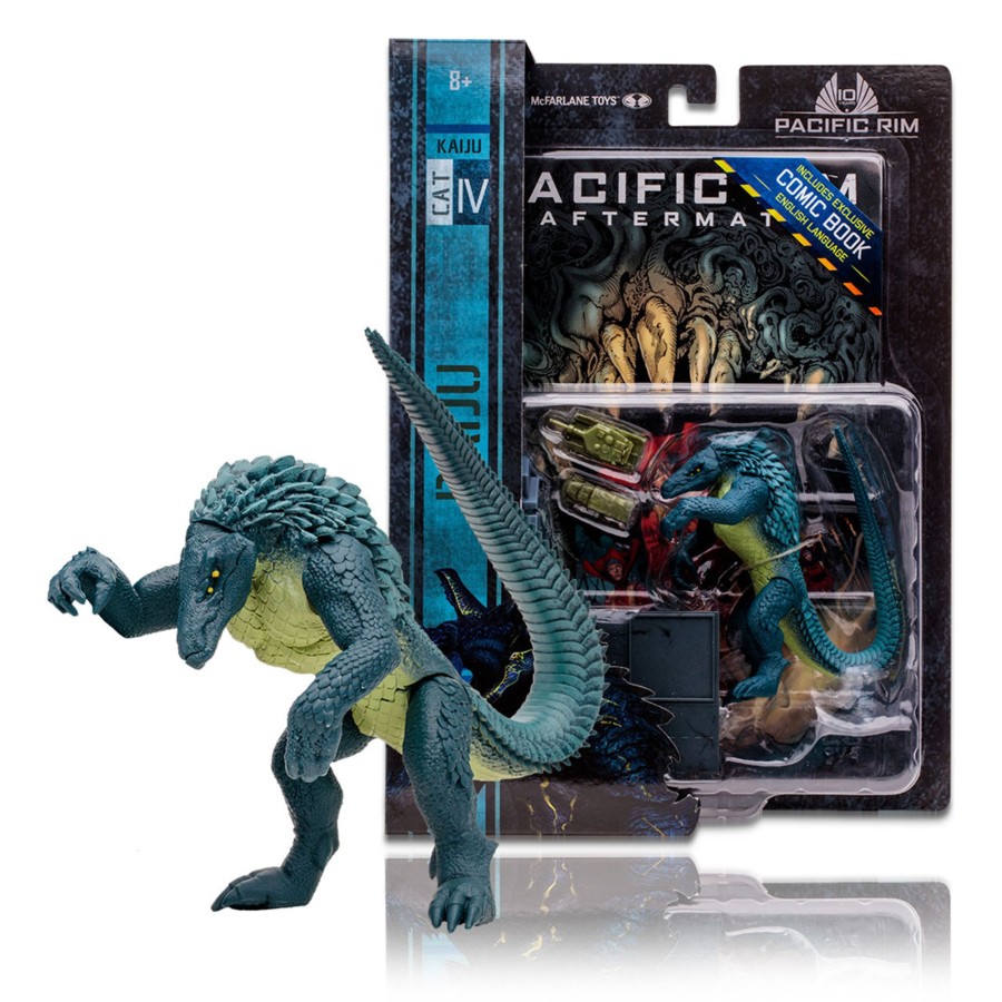 Comics Pacific Rim | Raiju (Pacific Rim: Jaeger) 4" Figure Playset W/ Comic